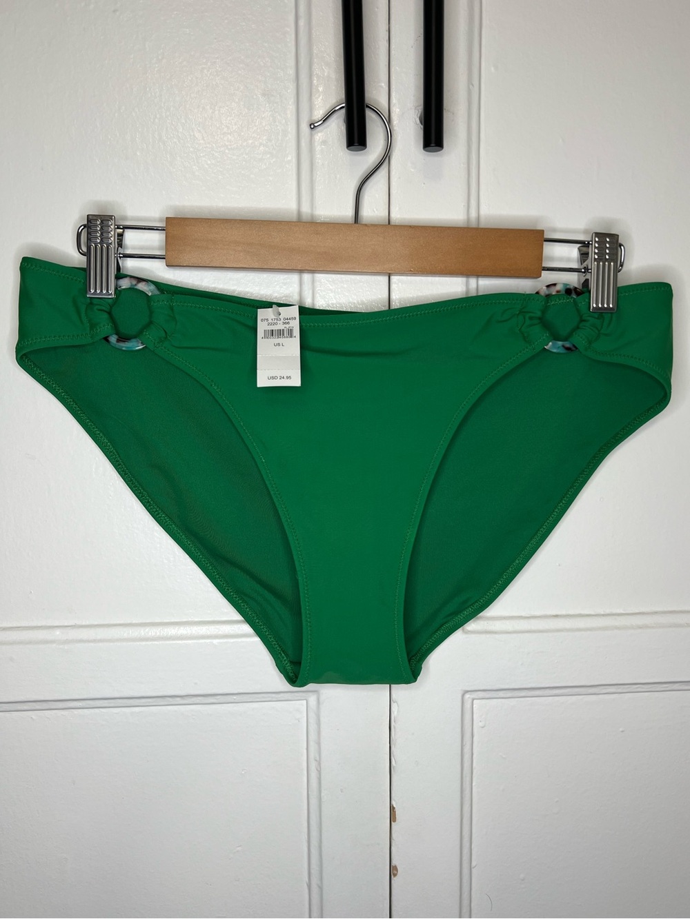 Aerie O-Ring Bikini Bottom- Green | L - NWT